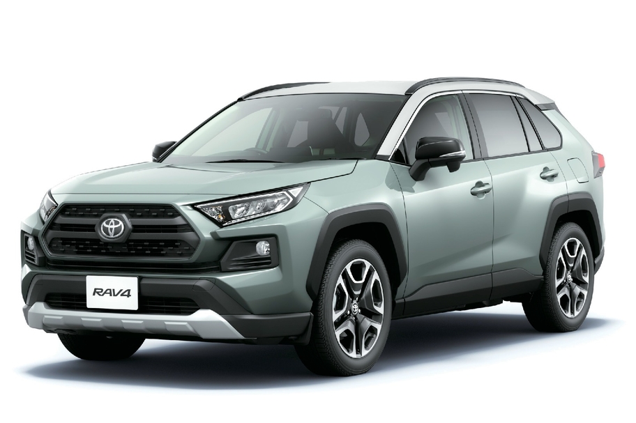 RAV4、Adventureグレード、アッシュグレー、アーバンカーキ