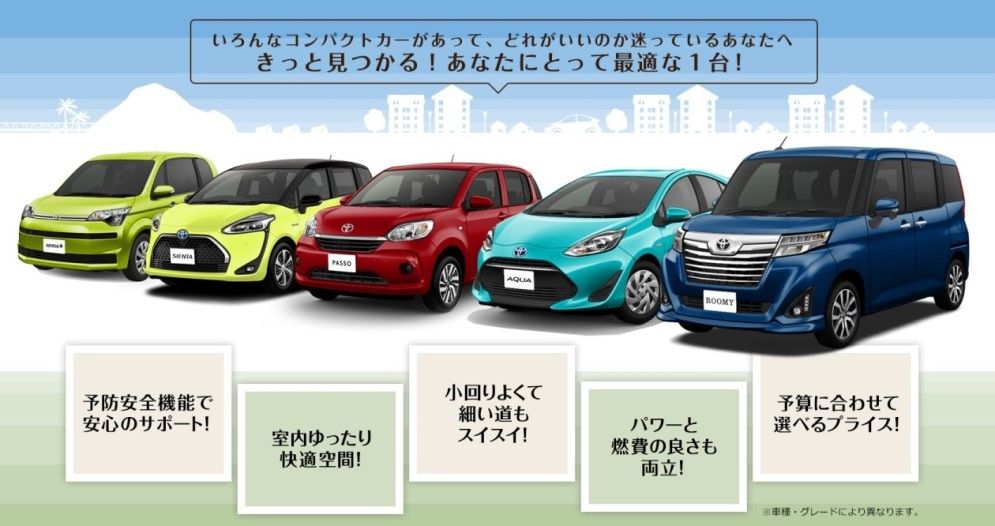 トヨタ コンパクトカー