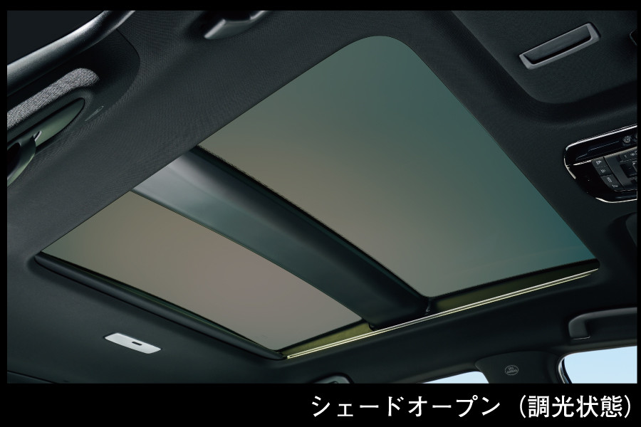 サンシェード,調光状態