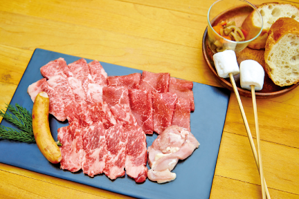 千葉ウシノヒロバ,バーベキュー,肉