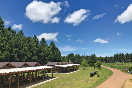 THE FARM,バーベキュー場,屋根付き