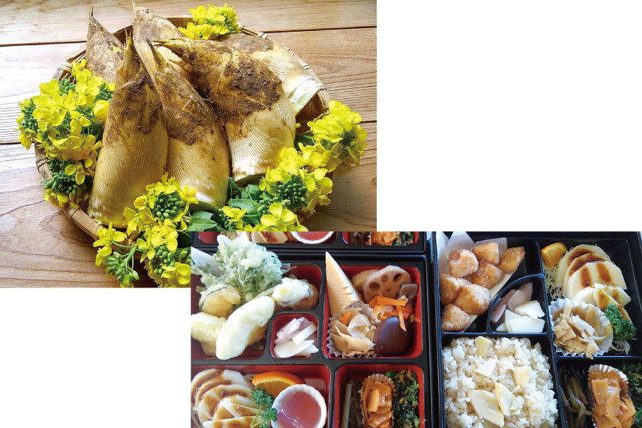 市原タケノコ園,タケノコご飯,タケノコ弁当