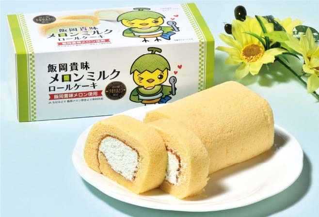 【特集】道の駅-季楽里あさひで販売しているメロンミルクロールケーキ