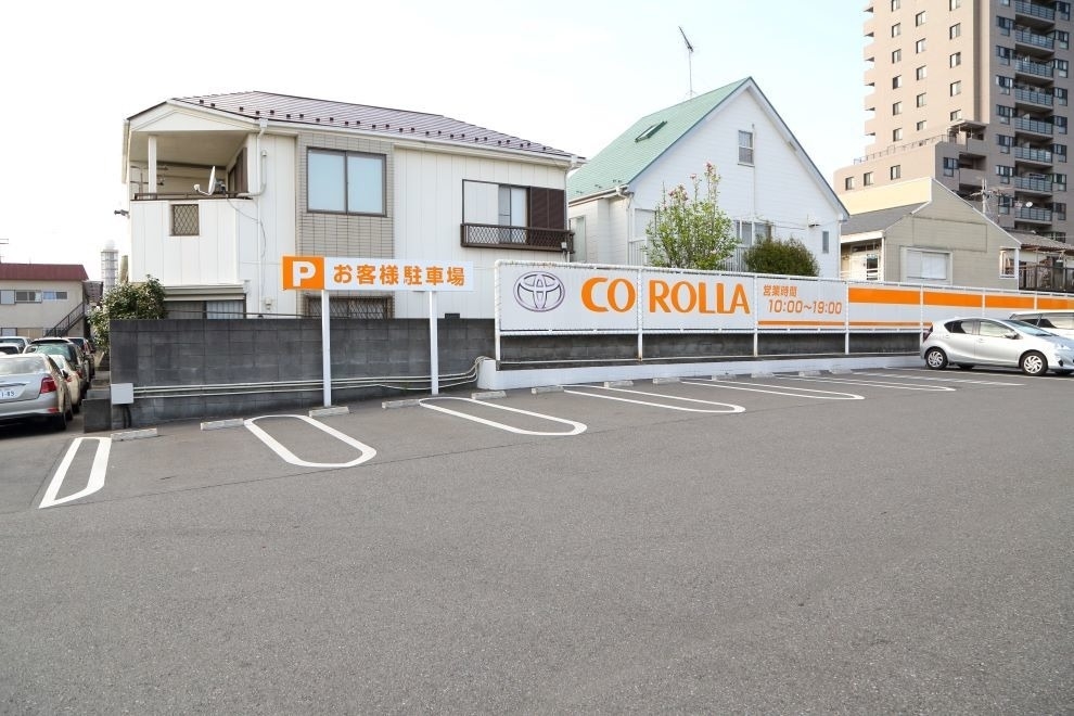 柏店,お客様駐車場