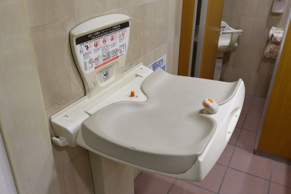 ときわ平店,オムツ替え台