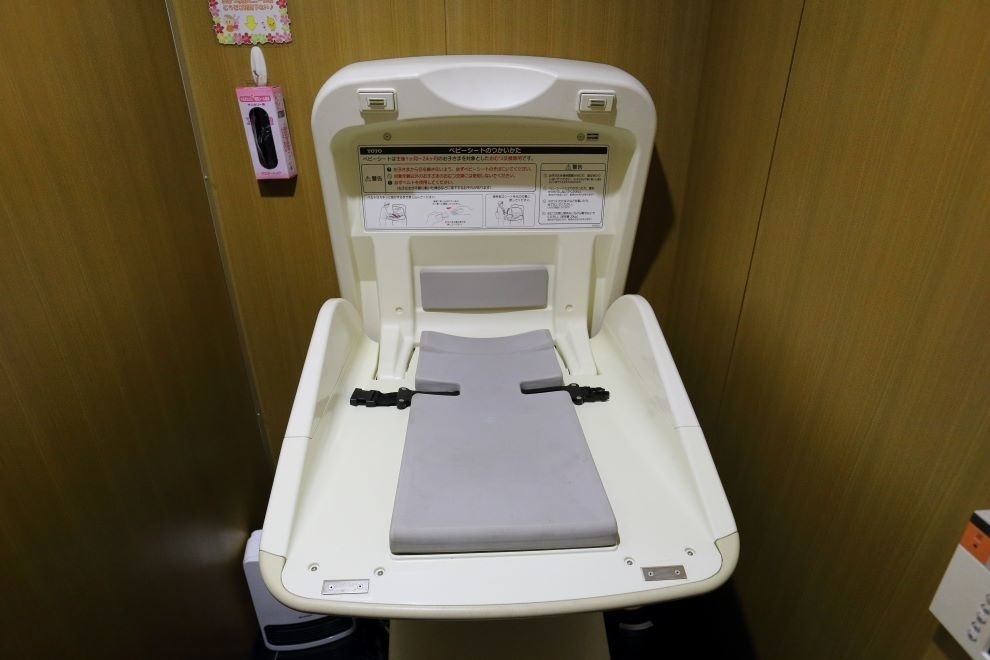 習志野店,オムツ替え台