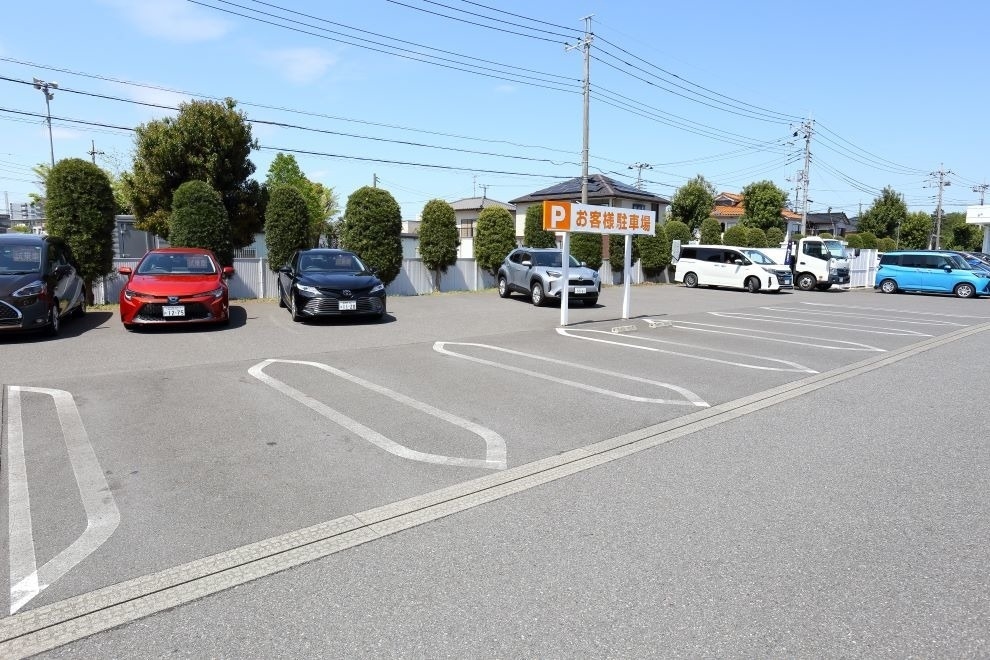 勝田台店,お客様駐車場