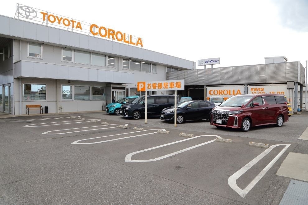 成東店,お客様駐車場