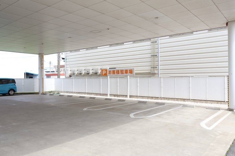 姉崎店,お客様駐車場