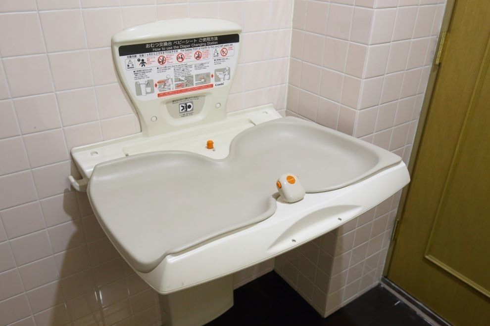 馬立店,オムツ替え台