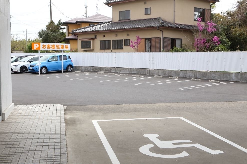 馬立店,お客様駐車場