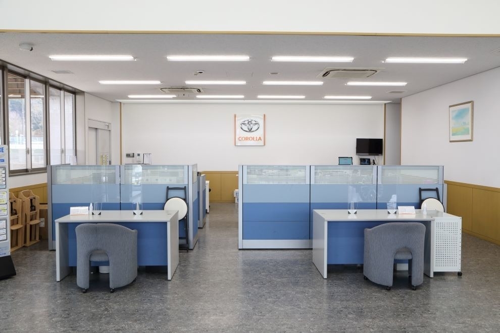 木更津店,受付カウンター