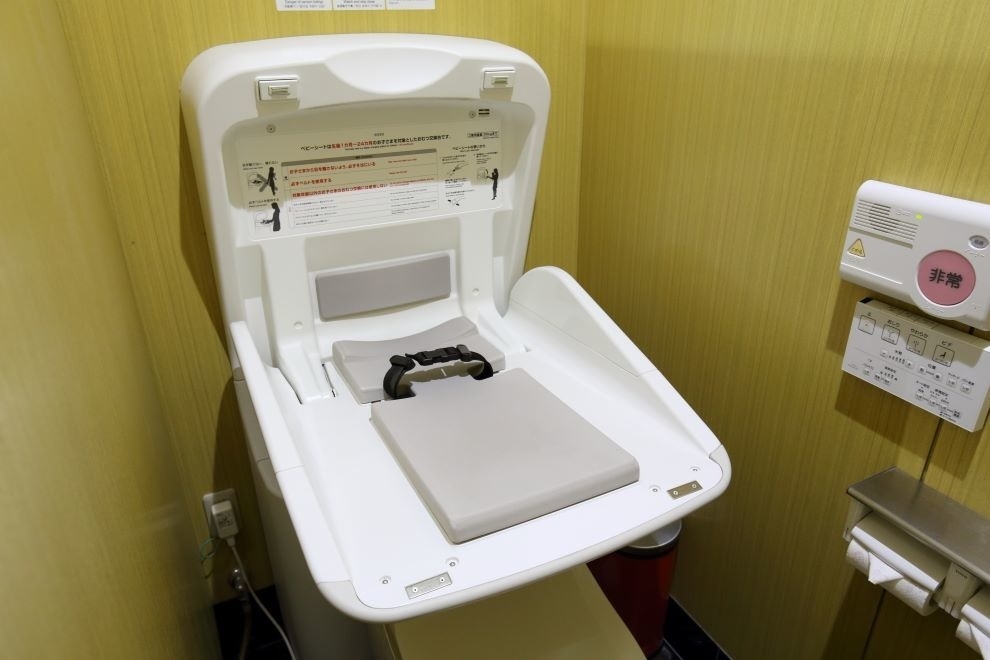 木更津店,オムツ替え台