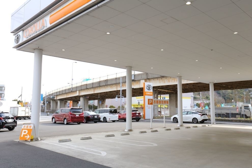 木更津店,お客様駐車場