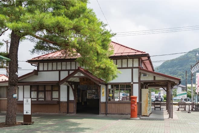 【ドライブプラン】秩父鉄道長瀞駅の風景