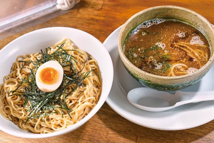 麺座まねきの潮つけ麺（塩味）