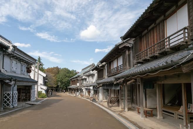 【ドライブプラン】香取市に残る古い町並みを参考にした風景