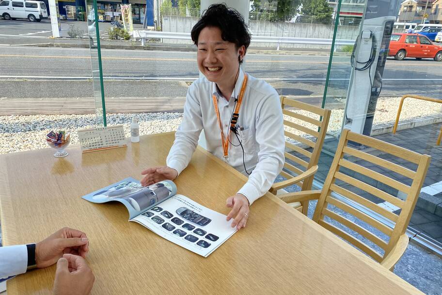 先輩,メッセージ,テリトリースタッフ,普段の業務
