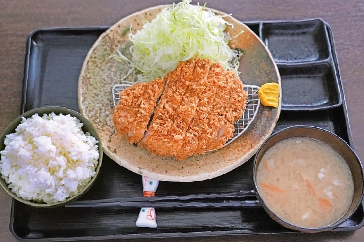 とんかつ 瓢の特上ロースカツ定食