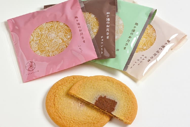 奈良輪豊月堂の袖ヶ浦のお月さま