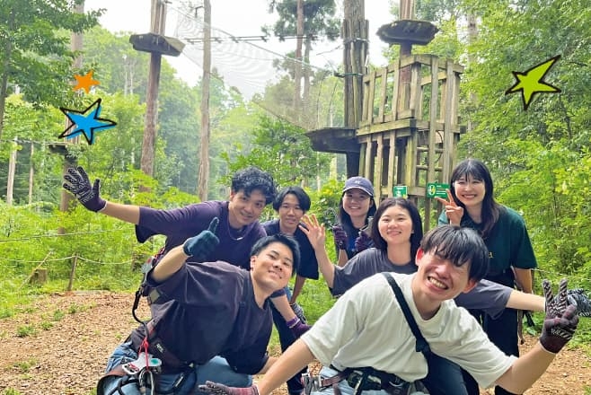 【ドライブプラン】フォレストアドベンチャー・千葉(アスレチック)