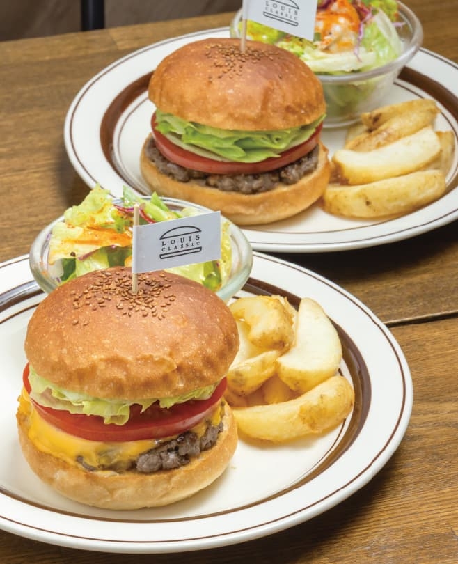 【ドライブプラン】ルイスクラシックのハンバー ガー