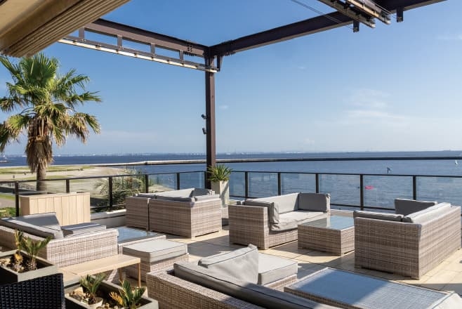 【ドライブプラン】THE SURF OCEAN TERRACEのテラス