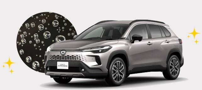 カローラクロスの車両