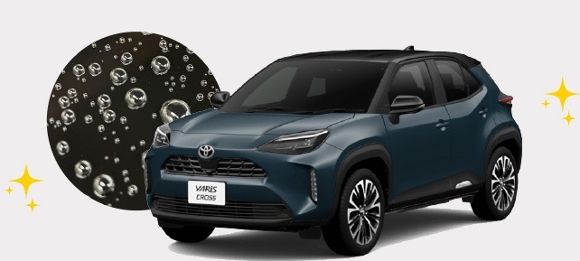 ヤリスクロスの車両