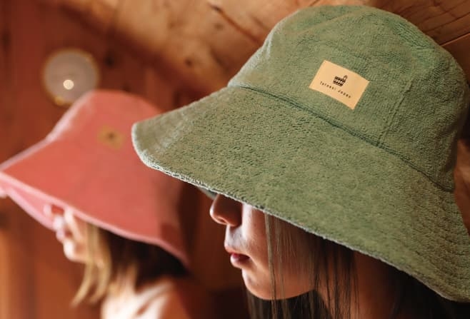 タオル地サウナハット