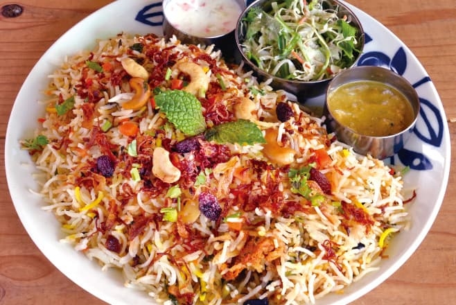 【グルメ】チキンビリヤニ 1,595円