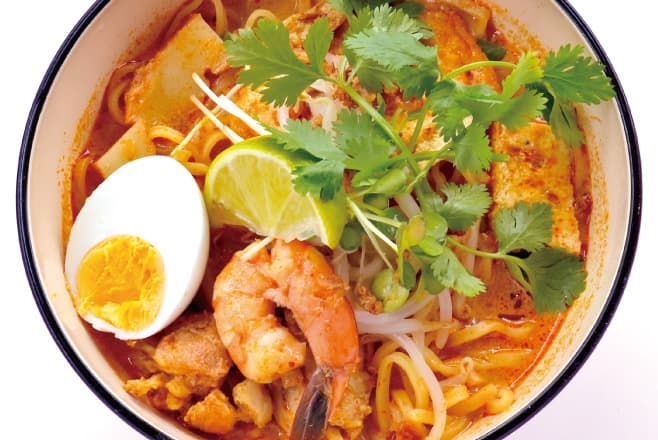 【グルメ】カレーラクサ麺 1,210 円