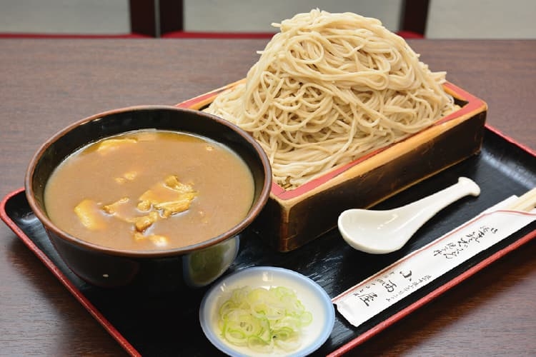 生そば 小西屋のカレー南蛮つけそば