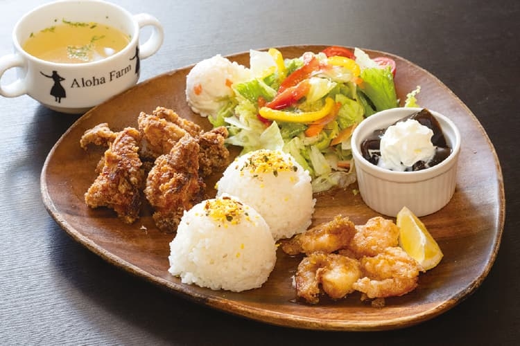 Hawaiian Cafe &Bar Aloha FarmのHANAプレート