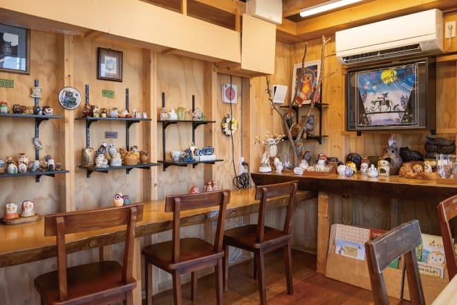 【ドライブプラン】ふくろうやの店内