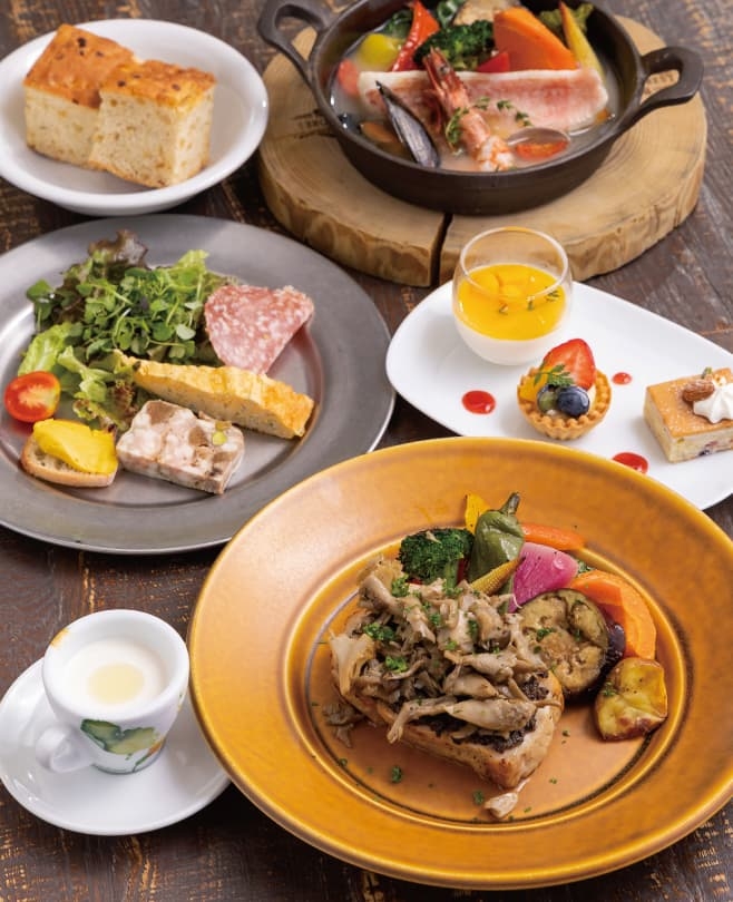 148CAFE（BARN & FOREST148）のスタジオーネランチ