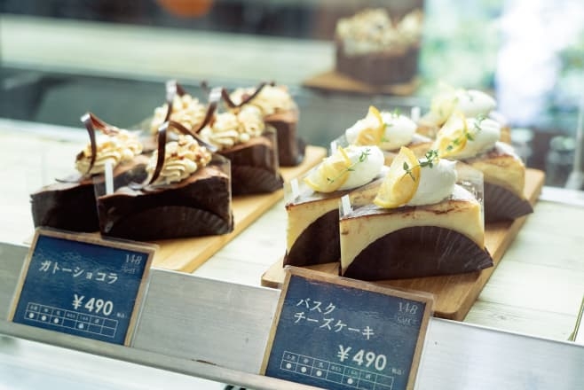148CAFE（BARN & FOREST148の）自家製スイーツ