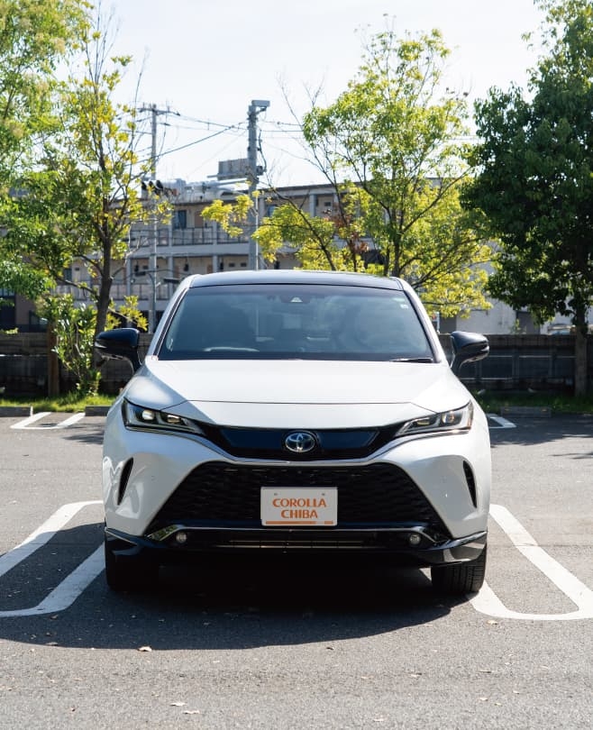 ハリアーのフロント