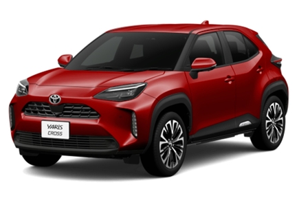 流山おおたかの森,ヤリスクロス,展示,見たい,赤