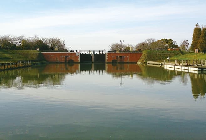 【歴史散歩】横利根閘門ふれあい公園