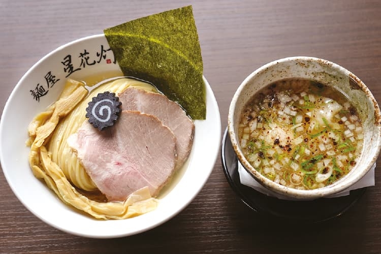 麺屋 星花灯の昆布水つけ麺
