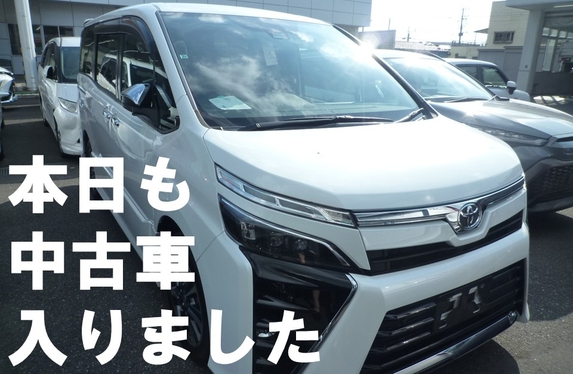本日も、中古車入りました！