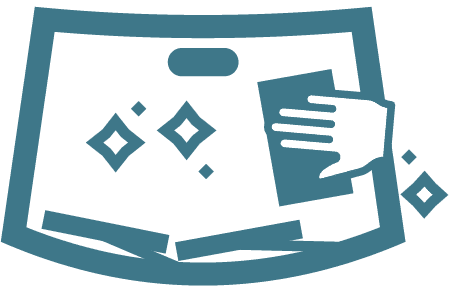 ガラスウロコ除去